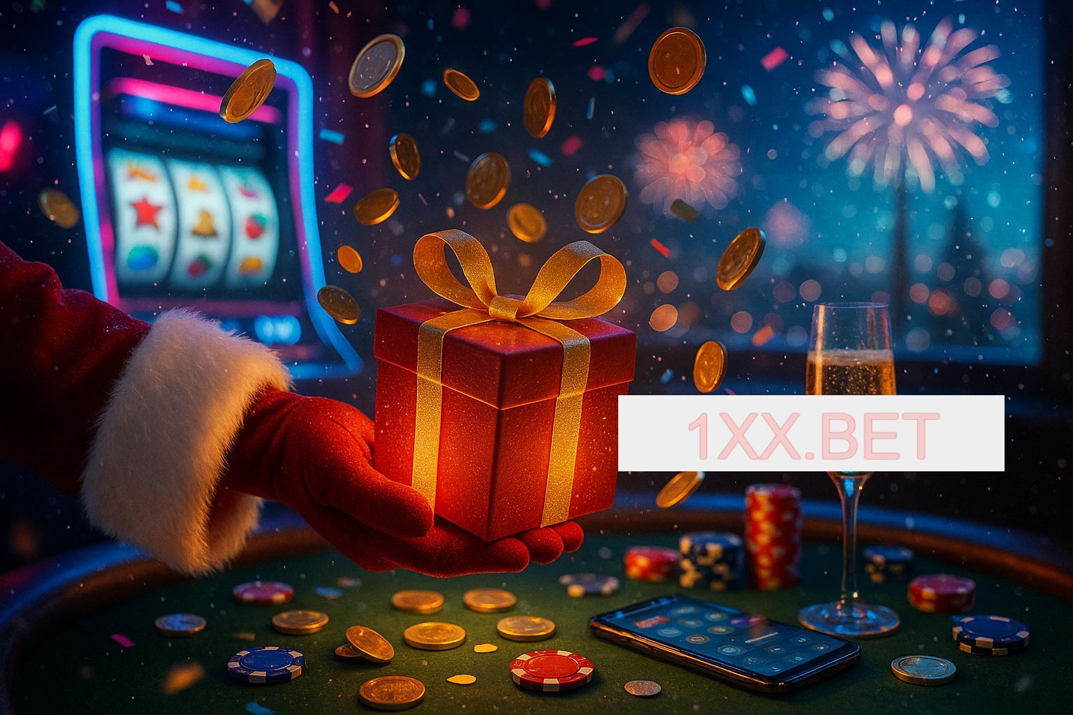 Promoções de Ano Novo no 1XX.BET